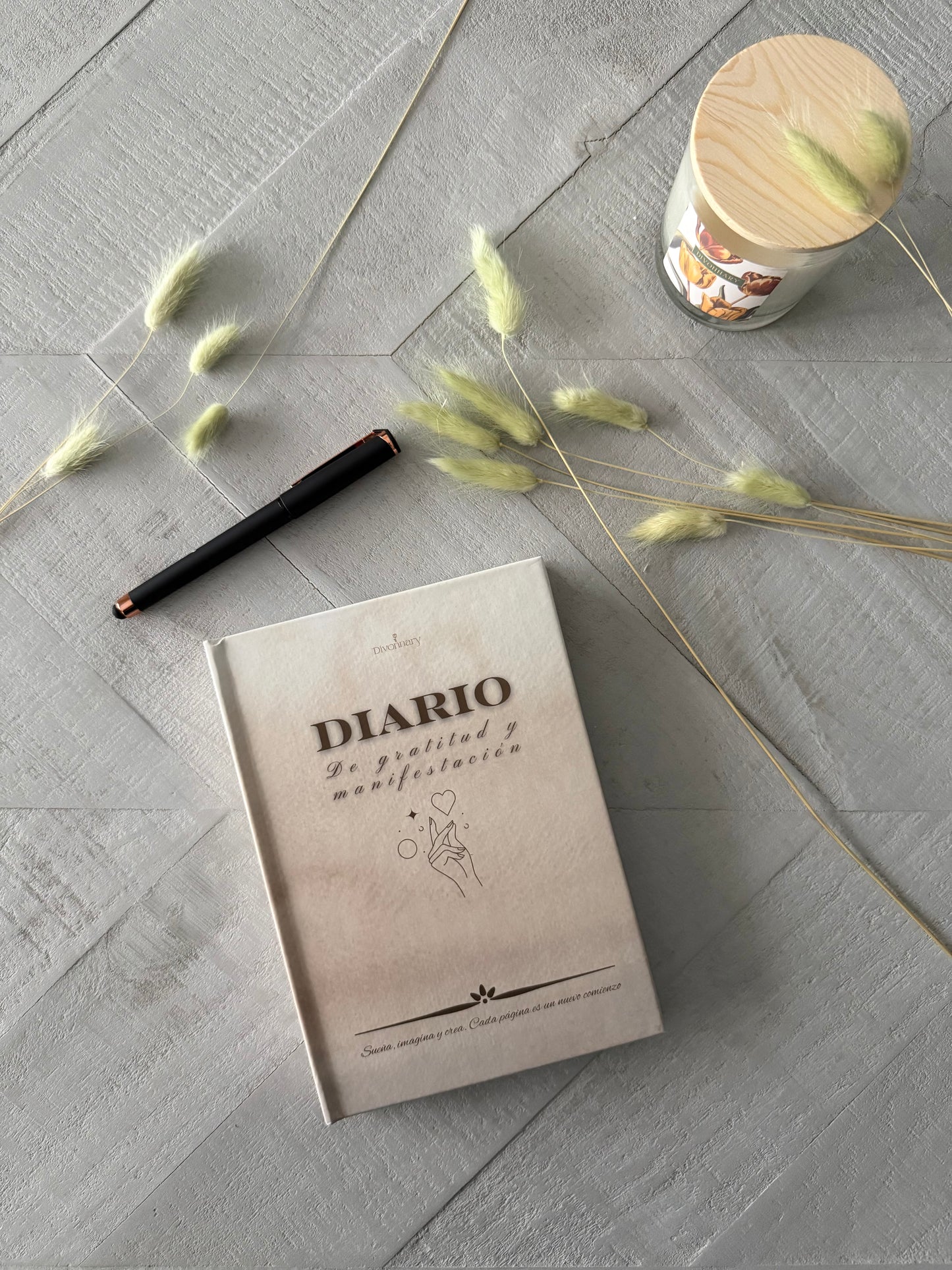 Diario de gratitud y manifestación