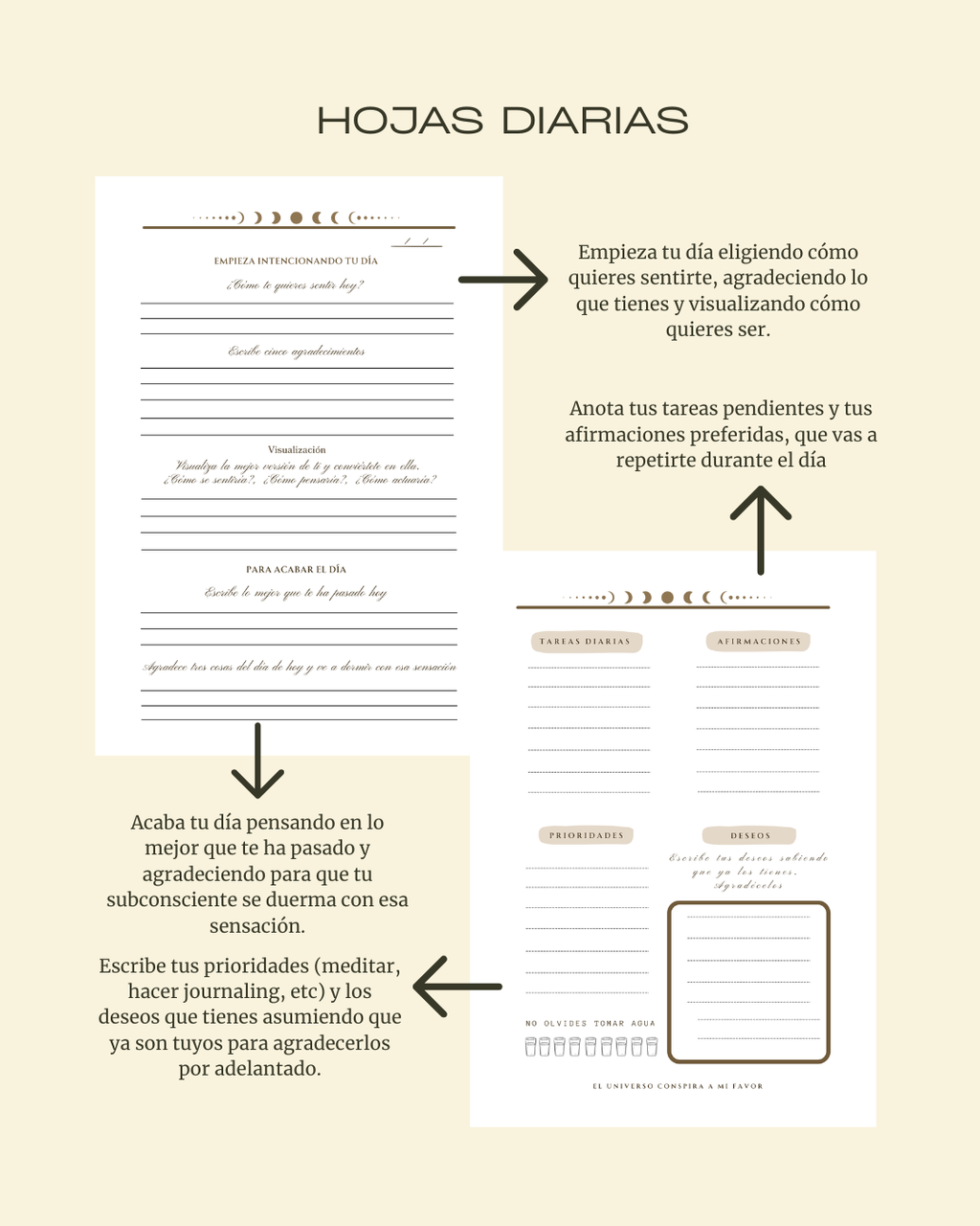 Diario de gratitud y manifestación