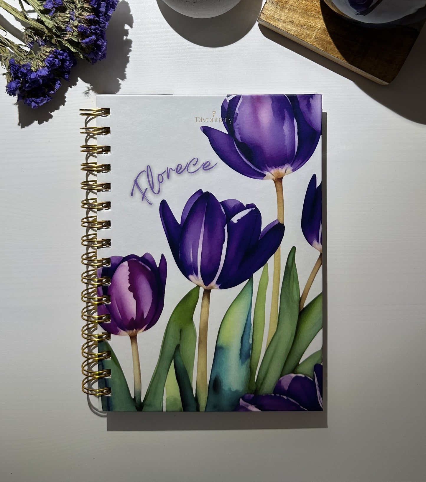 Cuaderno Tulipanes