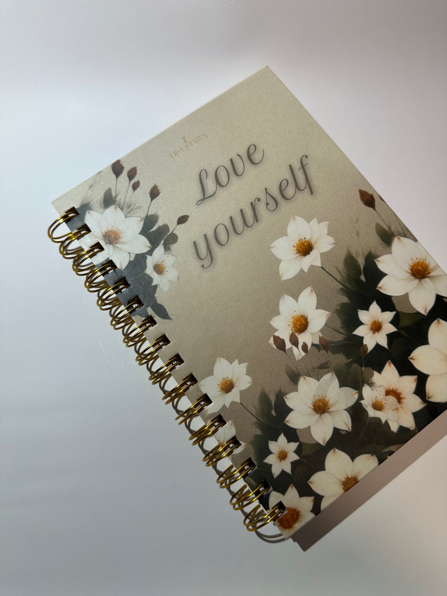 Cuaderno Flores Blancas